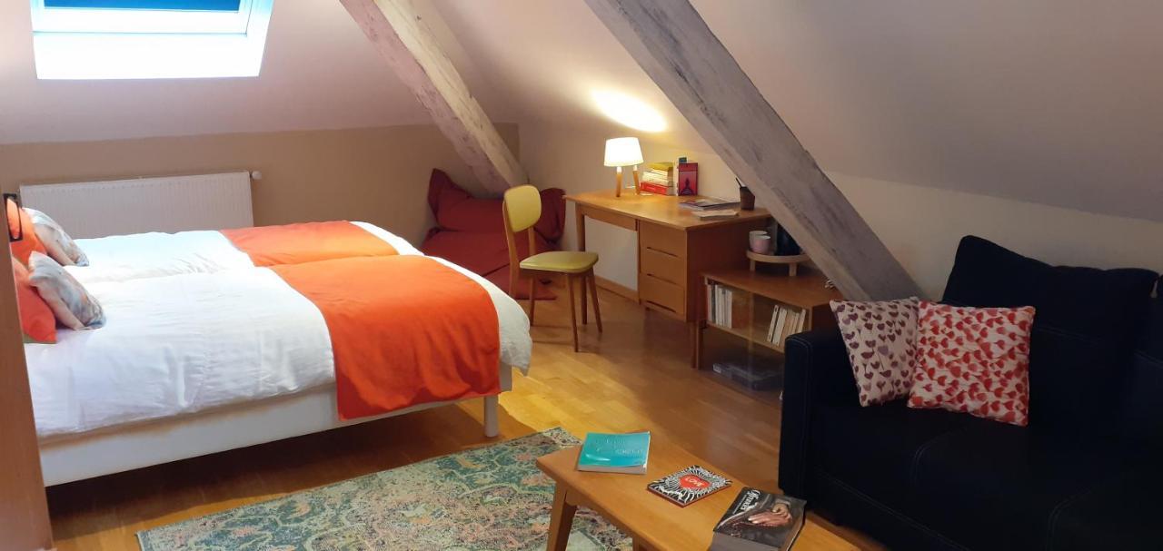 רמירמון La Chouette Maison - Chambres D'Hotes Et Gite En Ville מראה חיצוני תמונה